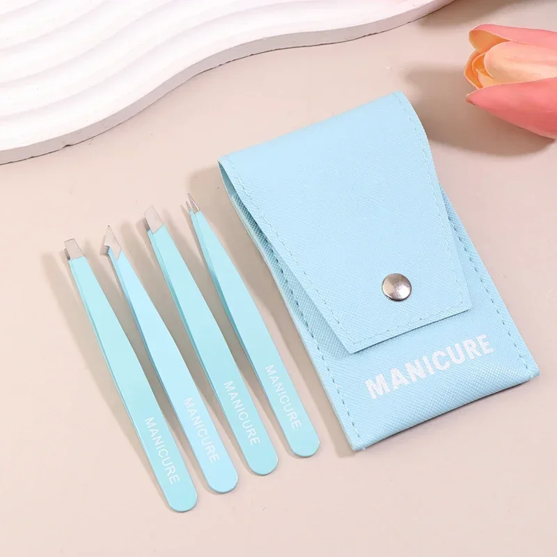 مجموعة ملاقط احترافية مكونة من 2/4 قطعة مثالية لشظية إزالة شعر الحاجب بدون جهد للغاية ومريحة للإزالة #5