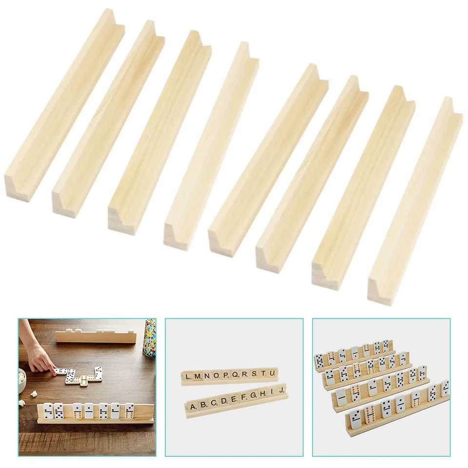 Queensell Soportes para dominó para juegos de mesa clásicos - Juego de Queensell Soportes para dominó para juegos de mesa clásicos - Juego de