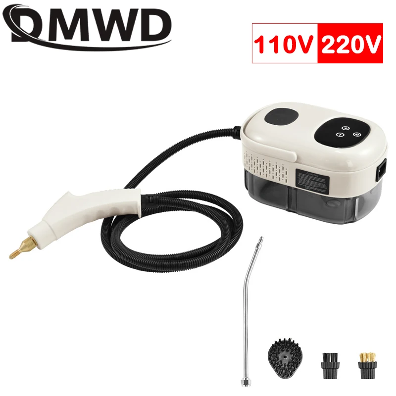 2500W High Temperature Steam Cleaning Machine Handheld High Pressure Steam Cleaner Kitchen Hood Car Seat Steamer Cleaning 110V