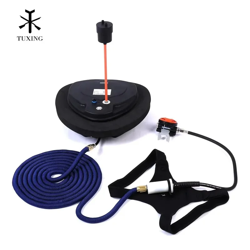 Hot Sale TUXING Z500 5 Hours 52liters/min Dive 10M Tankless 70000Mah Breathing Underwater Snorkeling Hookah Scuba Diving