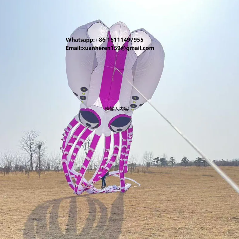 Octopus Kite 18m Large Octopus Kite Available for Custom FabricationLarge Kite Adult Competition; Viewing of Kites.