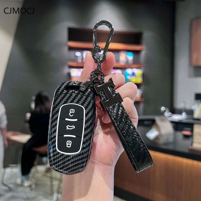 

Premium ABS Key Cover for Geely Boyue/Emgrand GL-GS/Vision X3-X6-S1/Binyue EX3/Kungfu Bull - Protective Key Case Keybag Keychain