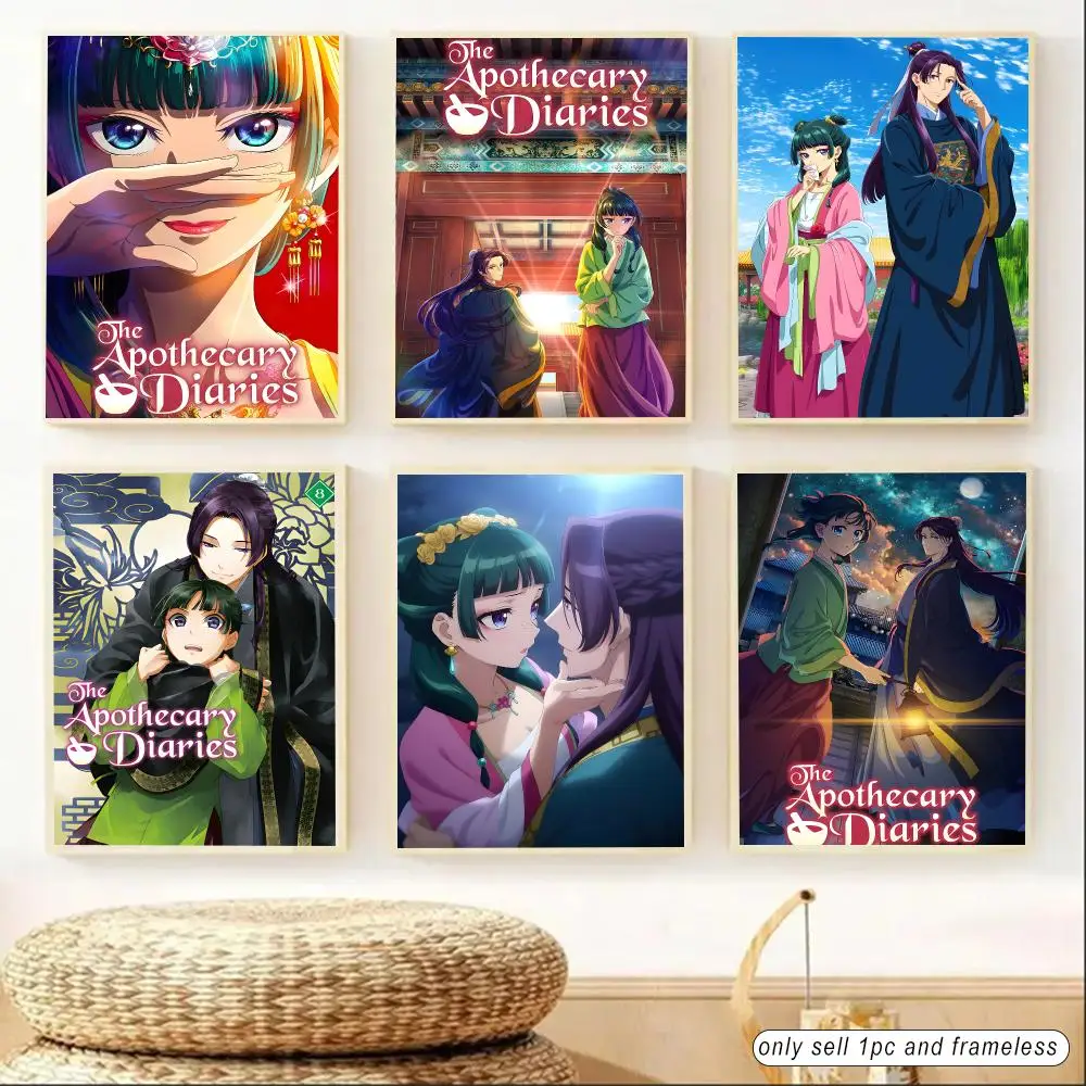 Anime The Apothecary Diaries Poster Sticky Poster Home Office Wall Bedroom Living Room Kitchen Decoration Painting