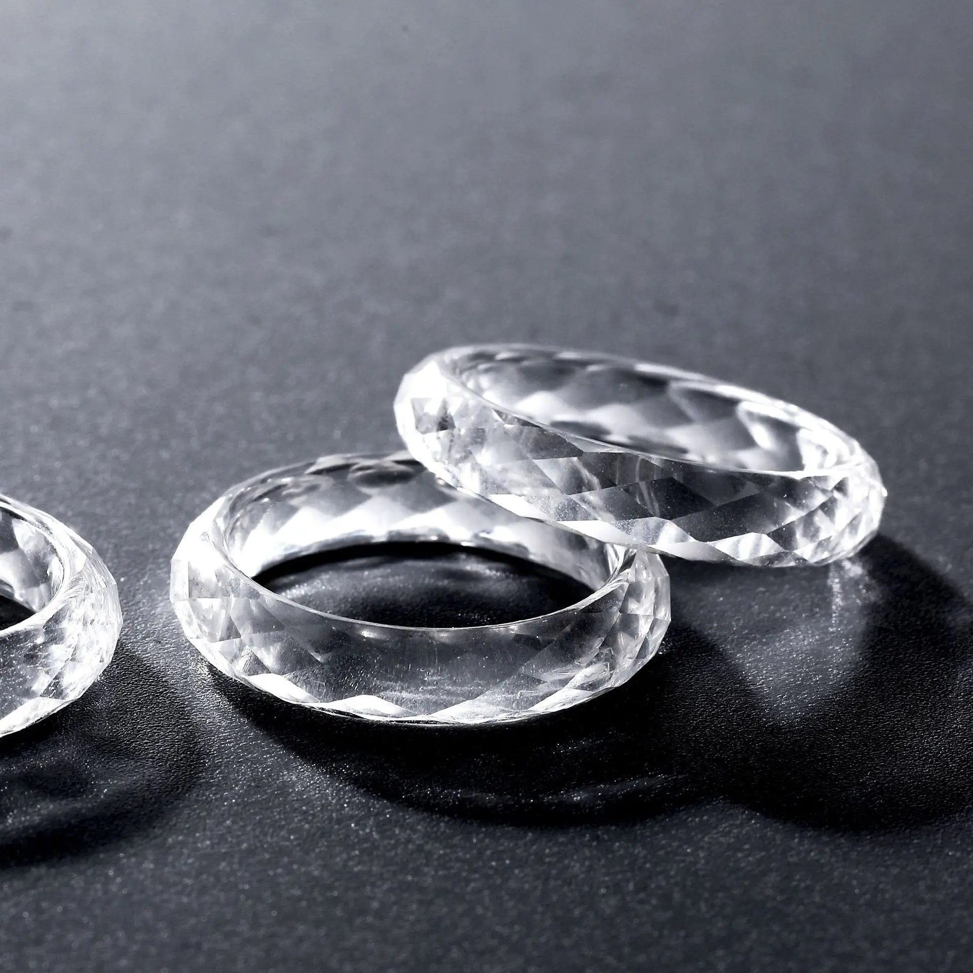 [خواتم جديدة] خاتم الأحجار الكريمة المزروع في المختبر للرجال والنساء مجوهرات اكسيد الالمونيوم خواتم اكسيد الالمونيوم للرجال والنساء