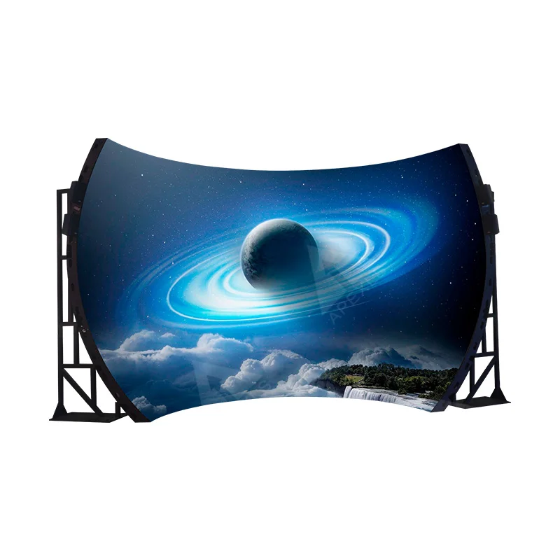 Vliegende Theaterkoepel LED-scherm - Meeslepende 4D-ervaring met naadloze splicing voor binnen (P1.875/P2/P4 pixelpitches)
