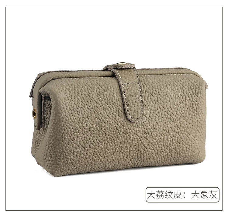 Echte Leder-Kosmetiktasche, multifunktionaler Reise-Toilettenartikel-Organizer für Damen, Herren, Unisex, Handytasche, Make-up-Tasche – Detail 24