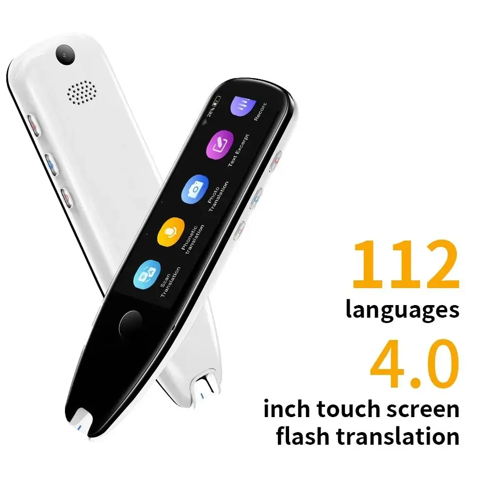 Smart Voice Scan Translator Portable Scan Reading Pen Multifunction Translator 121 Languages Translator Business Dictionary Pen