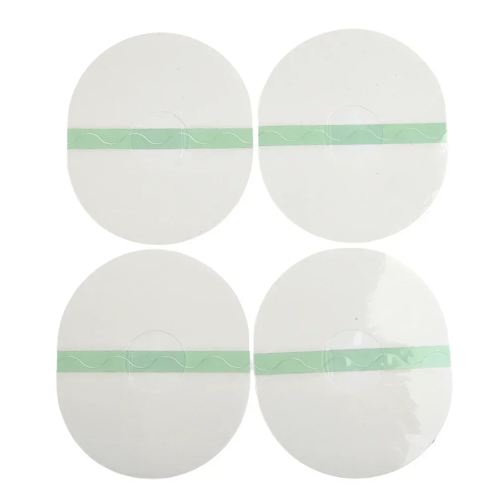 25 PCS Freestyle Libre Adhesive Patches Oval  Transparent  Freestyle Adhesive Bandages  4 1/2” X 3 1/5 Large Package For FixiC