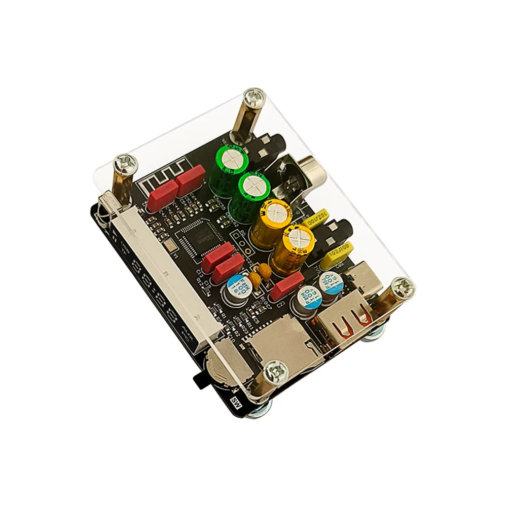 DAM K1 lossless fever Bluetooth USB sound card coaxial TF decoding board power amplifier front-end DSP tuning