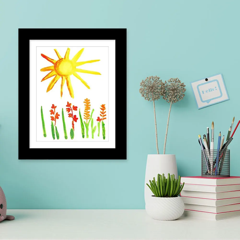 Kids Picture Frame Easy Change Wall Display Frame Display Storage Frames for Schoolwork Home Or Office