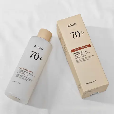 아누아70% 나이아신아마이드 세럼 에센스 토너 250ml 쌀물 우유