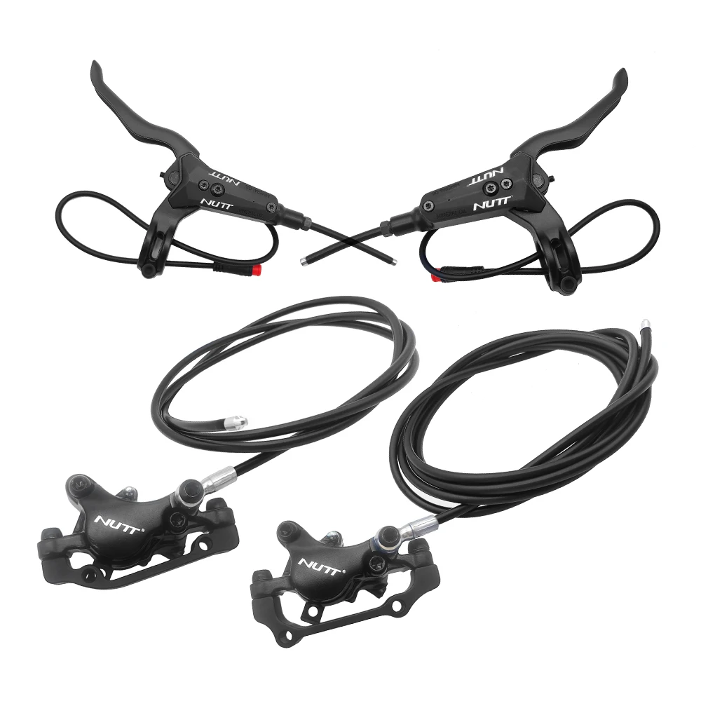 NUTT A5-D Electric Scooter Disc Brake E Hydraulic Pad 140 160 Rotor Accessories For KUGOO M4 Pro M5 G2 Wolf Warrior Smartgyro