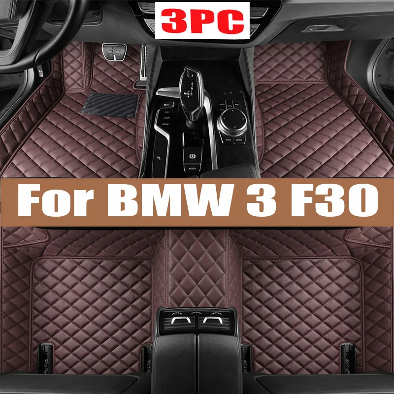 

Car Floor Mats For BMW 3 F30 325i 330i 320i 318i Five Doors 2013 2014 15 16 17 18 19 Foot Pads Carpet Cover Interior Accessories