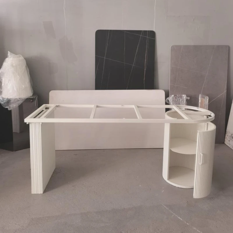 

Wrought iron storage table stand tea table base marble slate table leg stand