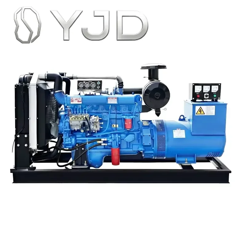 YJD Weifang Hongtai Diesel Generator Set 50kw Water Coole 24V DC Electric Start 380v Low Noise Silent Open Frame Remote 1800 RPM