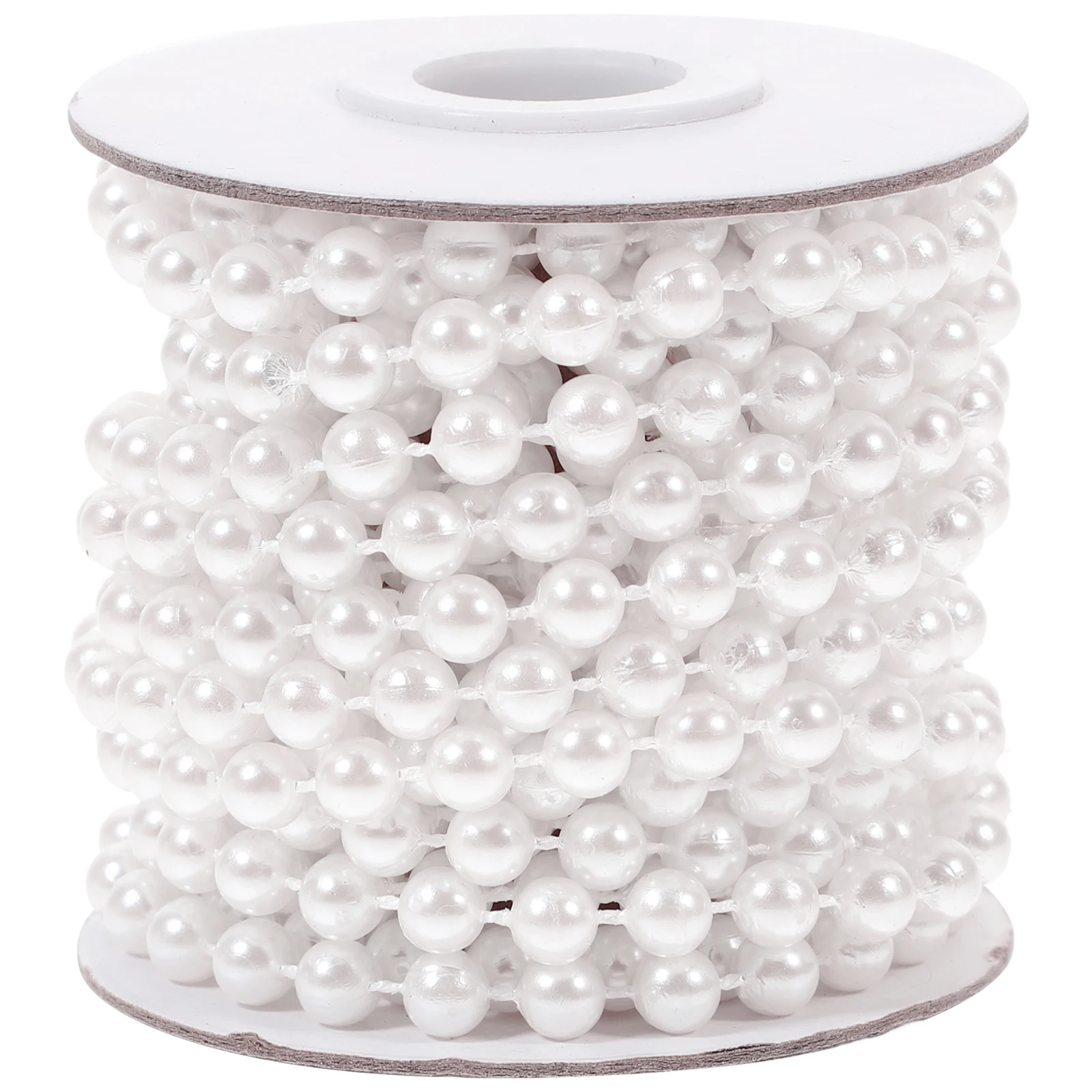 

1 Roll 5M Artificial Pearls String Bead Chain Garland Diy Decorative Jewelry Accessory Craft Decoration Pearl Bead Strand