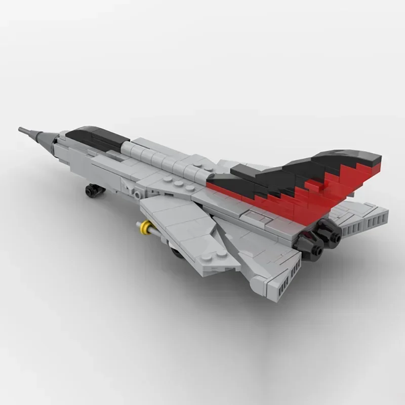 Military Model Moc Building Bricks 1:72 Scale Tornado ADV F.3 Fighter Technology Blocks Gifts Christmas Toys DIY Sets Assembly