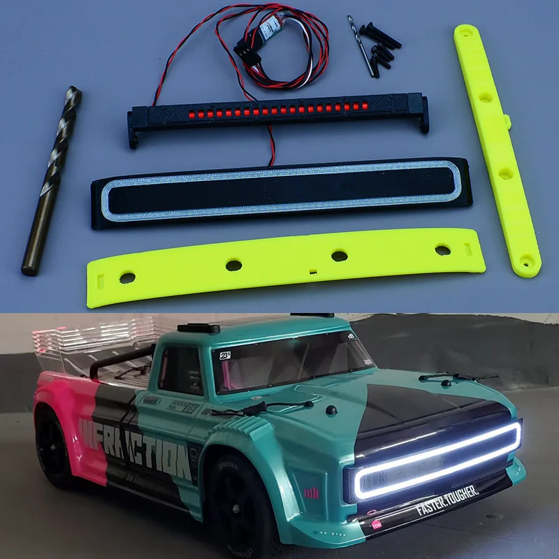 1/8 INFRACTION V4 Beleuchtungssystem vorne und hinten für 1/8 ARRMA INFRACTION V4 223S RC Truck Car ARA4315V4T1 T2 T3