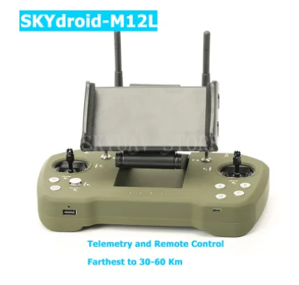 Skydroid M12L 30-60km Remote Control Wireless Data Link Digital Video Downlink for UAV Plane Robot Plant Repeater Station