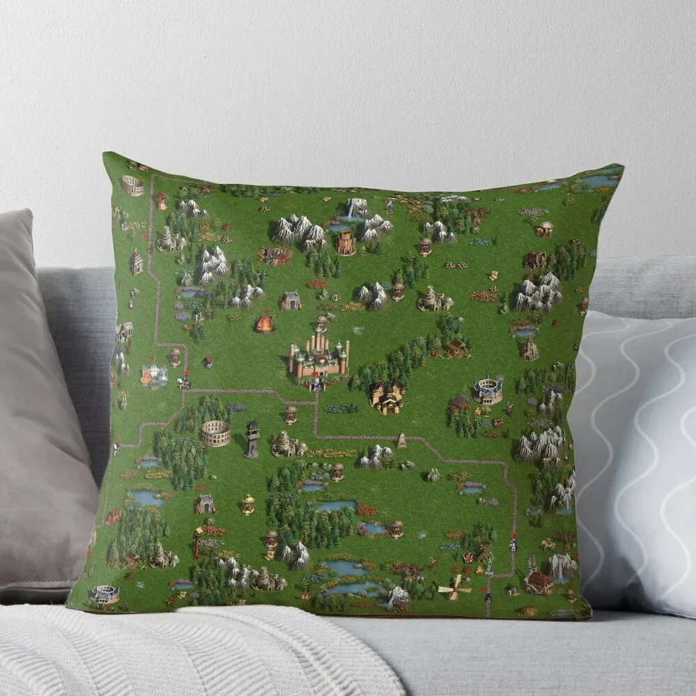 

Heroes of Might and Magic III Conflux Throw Pillow Decorative Cushions pillow cover luxury luxury sofa pillows