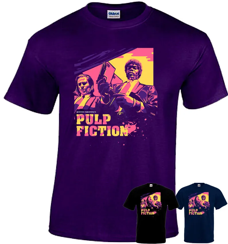 パルプ-フィクション-v16-t-シャツ-クエンティン-タランティーノ-ブラック-パープル-ネイビー-ブルー-全サイズ-s-5xl