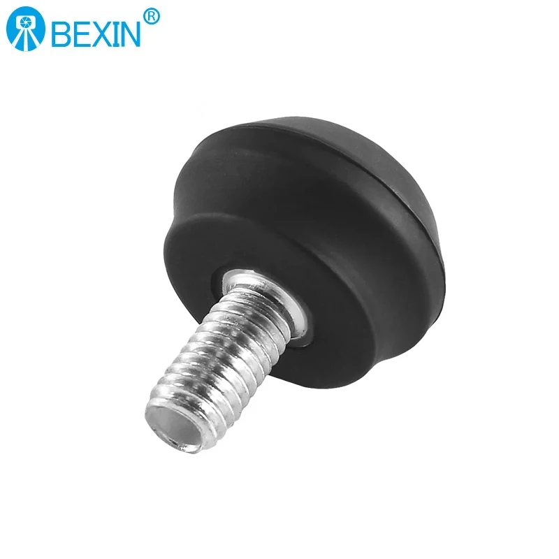 BEXIN FT-10 Universal 3/8 Screws Tripod Monopod Foot Pad Plastic Tapered Rubber Anti-Slip Feet Pad for Tripod Monopod Feet Parts