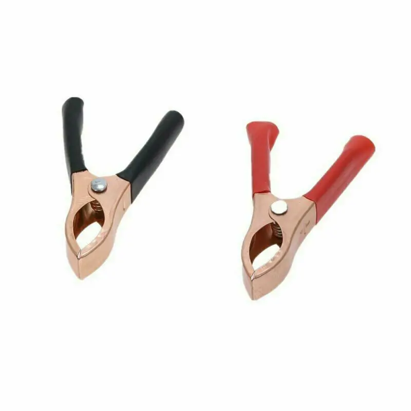 20pcs 30A Car Battery Clip Cable For Alligators Clip Charger Clip Repair Tool 70mm Spring Battery Clip Inverter Ultrasonics