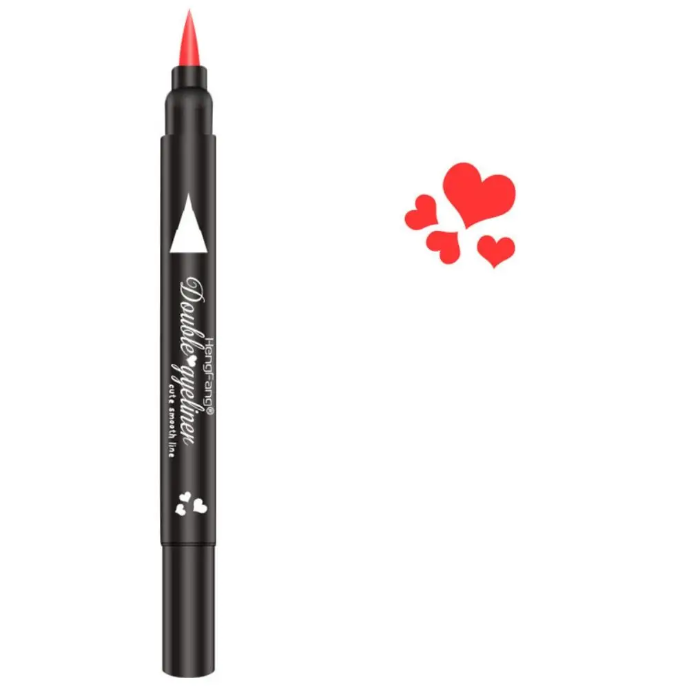 Heart/Moon/Star Designs Moonlight Glam Eyeliner Pen Sweatproof Waterproof Tattoo Stamps Smudge-Proof Fast Drying