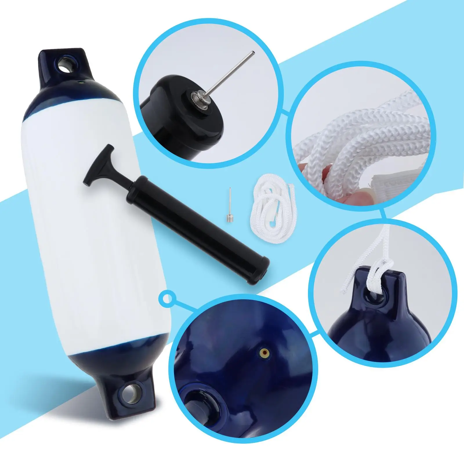 Бамперы для лодок Бамперы для лодок Аксессуары для лодок с веревками Яхта