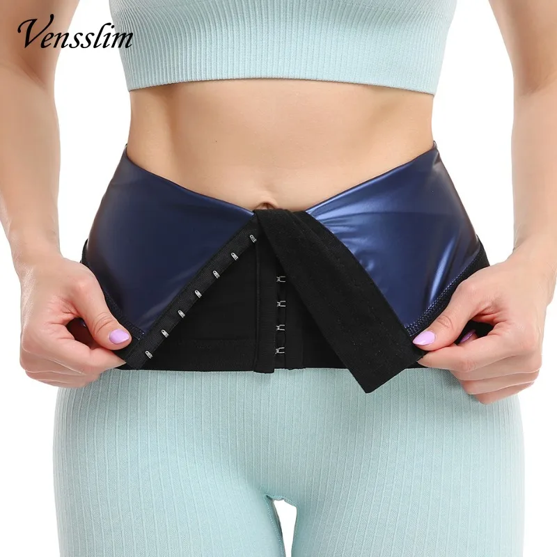 Vensslim Frauen Wärme Trapping Taille Trainer Body Shaper Gürtel Thermo Sauna Schweiß Taille Cincher Bauch Control Gürtel Trimmer Korsett