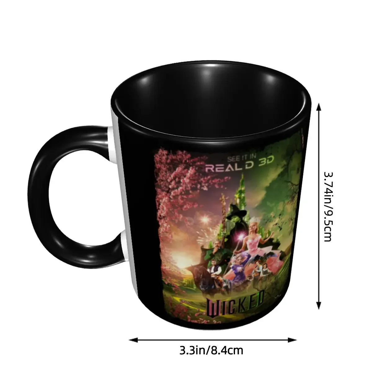 Personalized Wickeds Musical Movie Mugs DIY Ceramic Tea Milk Coffee Cup