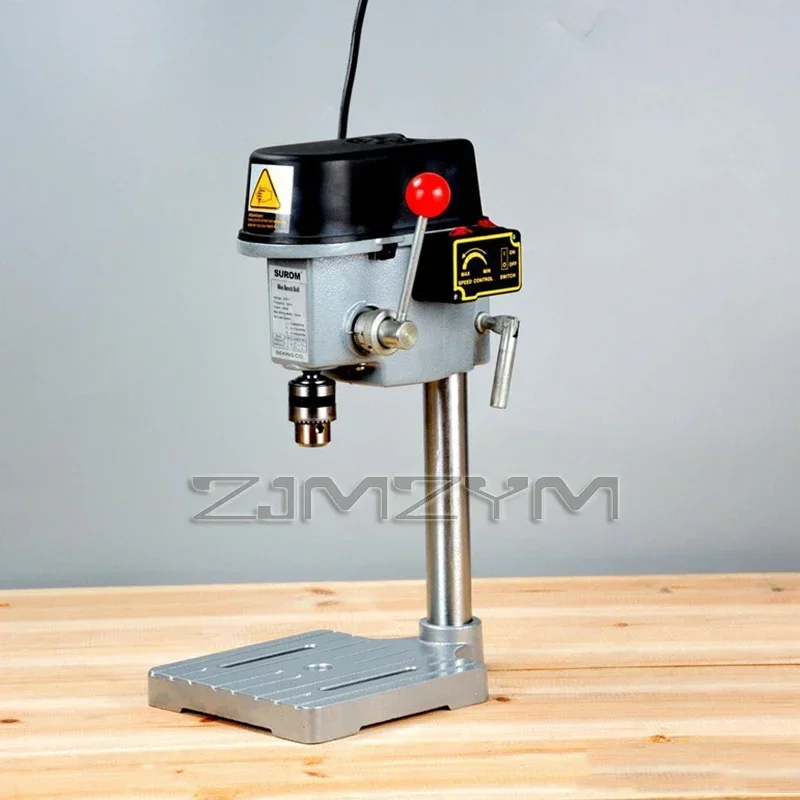 Miniature Bench Drill Big Power Mini Drill Press Plate Drilling Machine Small Table Drilling Multifunctional All Copper Motor