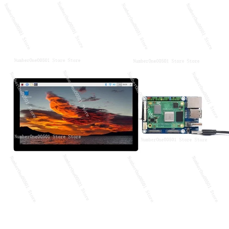 7-Inch display HDMI cable output ultra-thin version capacitive touch screen IPS/OLED integration