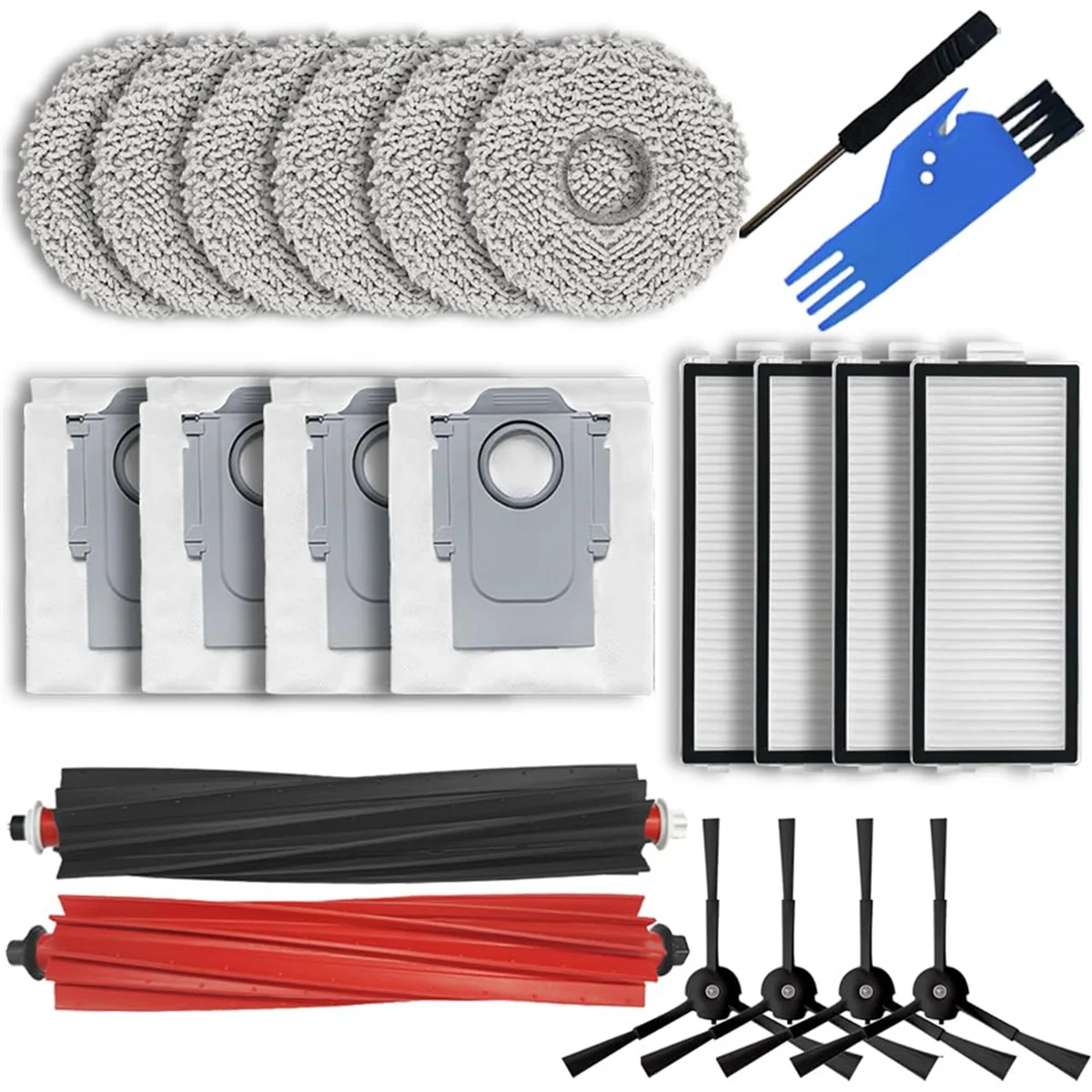 

For Roborock Q Revo Master Robot Vacuum Accessories Filter Replacement Parts_ABGP