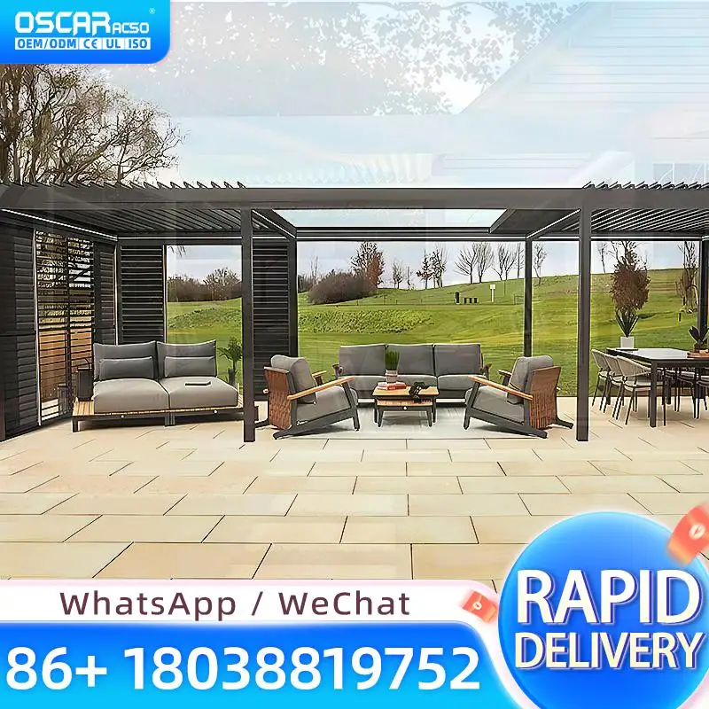 RotResistant Outdoor Aluminum 10Piece Pagoda Pergola Gazebo for 5x5 Garden Ideal for Backyard Patio Picnics pergolas