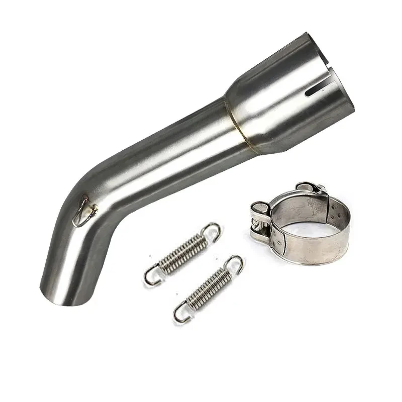 أنبوب عادم للدراجة النارية متوسط الوسط ، كاتم صوت دائري ، أنبوب وصلة FZ 1 ، مناسب لياماها 1000 FZ1 FZ1-fz1500