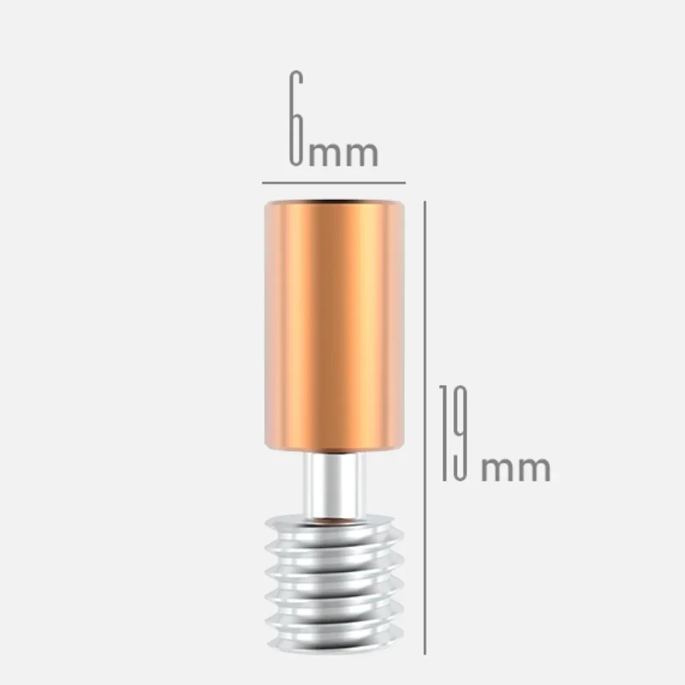 Creality 1pc Copper Titanium Alloy Throat Tube Kit Original for Ender-3S1/Pro/CR-10 Smart Pro/Sermoon V1/Pro 3d Printer Parts
