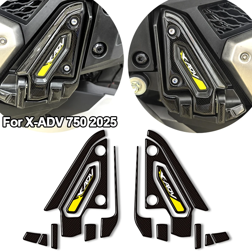 

New For Honda X-ADV XADV X ADV 750 Adventure Protector Stickers Decals Body Fender Shell Fairing Handguard Windshield 2025