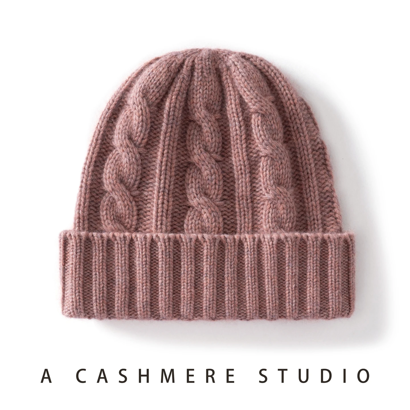 Kaschmir Hut Für Frauen/Männer Winter Neue Verdickte Fashion Solid Twisted Gestrickte Mützen Hüte Casual Unisex Outdoor Weiche Warme kappen – Detail 20