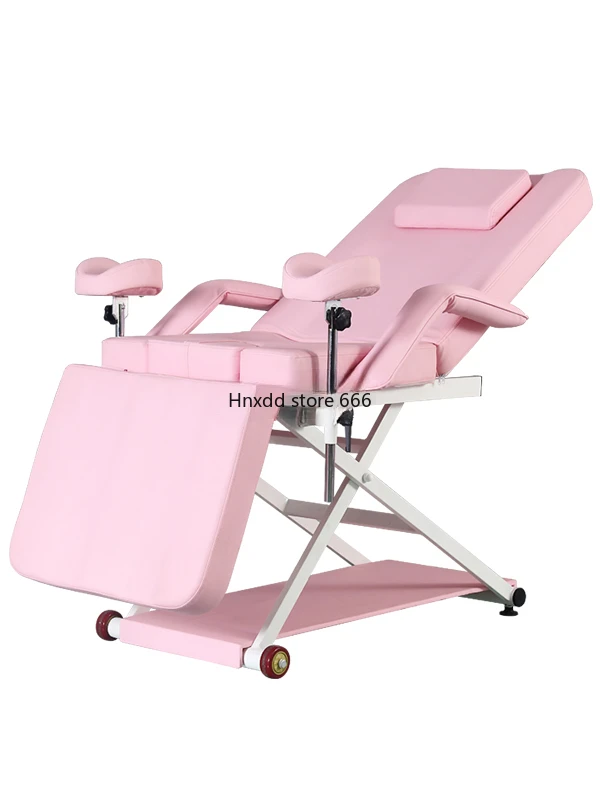 Mobile Gynecological Examining Table Multi-Function Beauty Massage Bed