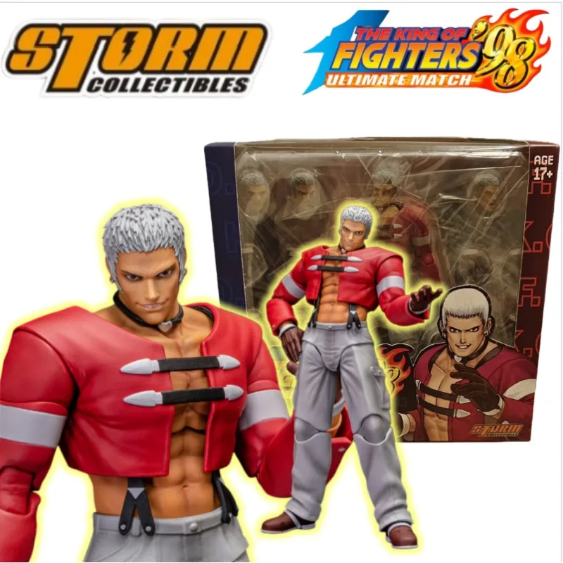 

В наличии: Коллекционная фигурка Storm Toys 1/12 The King of Fighters '98 Яширо Нанакасе, модель аниме-персонажа, игрушка для хобби