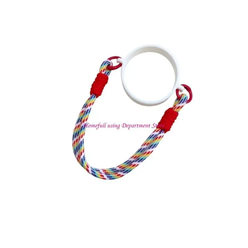 Silicones Beverage Carriers Detachable Handle Outdoor Commuting Water Bottle String