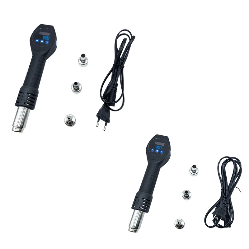 N11R- PTS550W Portable Handheld Hot Air Guntool 550W PID Temperature Control 100-450° Adjustable Repair Hot Air Tool