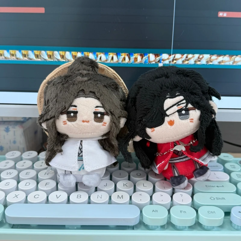 

Tian Guan Ci Fu Аниме Периферийные устройства Косплей Hua Cheng Xie Lian Shi Qingxuan He Xuan Kawaii Плюшевые украшения для рюкзака Праздничные подарки