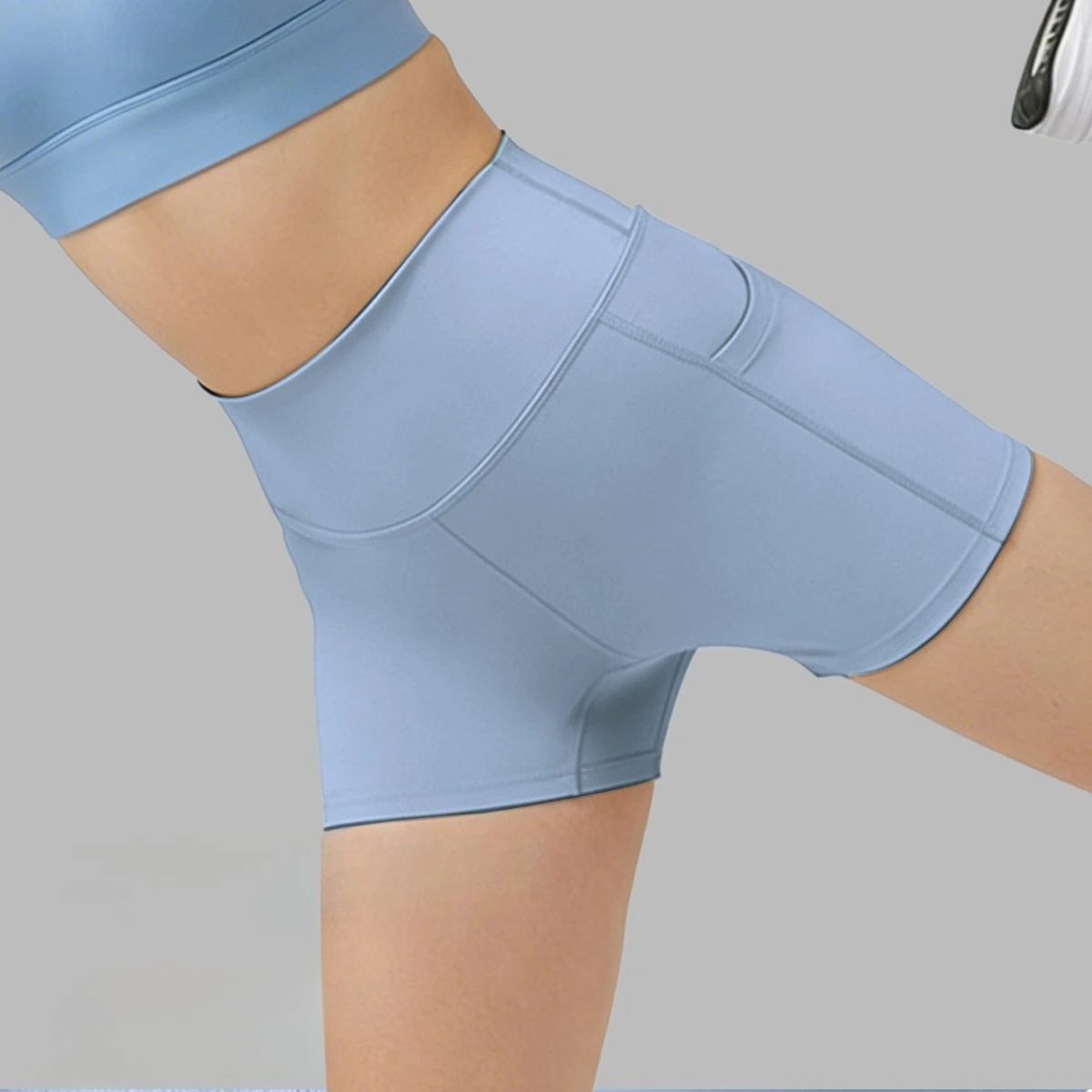 Summer Yoga Shorts Women Gym Fitness Shorts Breathable Cycling Shorts Sports High Waist Workout Female Impact Yoga Short Tights