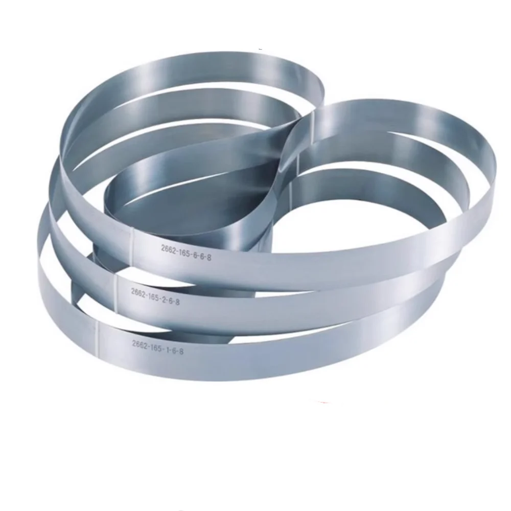 3550/3750×40×0.6mm No teeth No Sharp Closed Loop Band Blade, Tissue Paper Cutter Band Saw Blade For Paper Cutting Machine