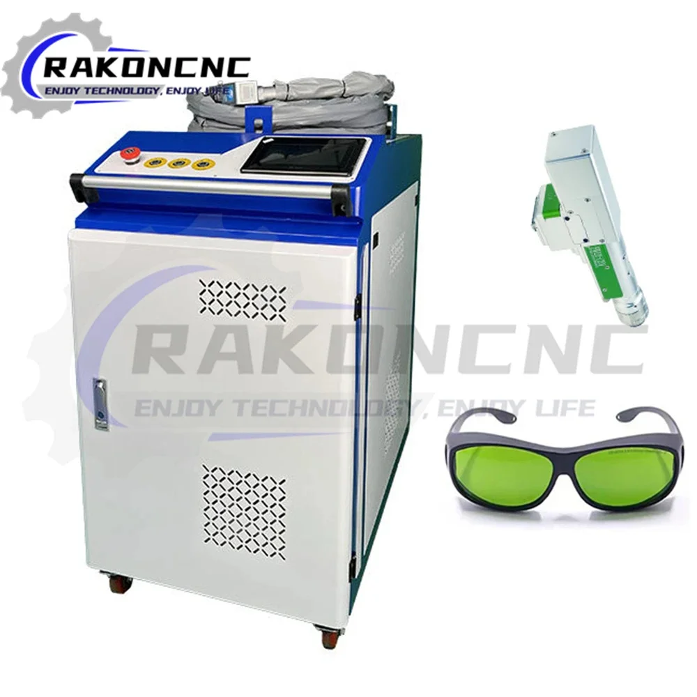 Lucidatrice per sabbiatura Laser strumento per la rimozione della vernice e della ruggine pistola Laser per la rimozione della ruggine macchina per