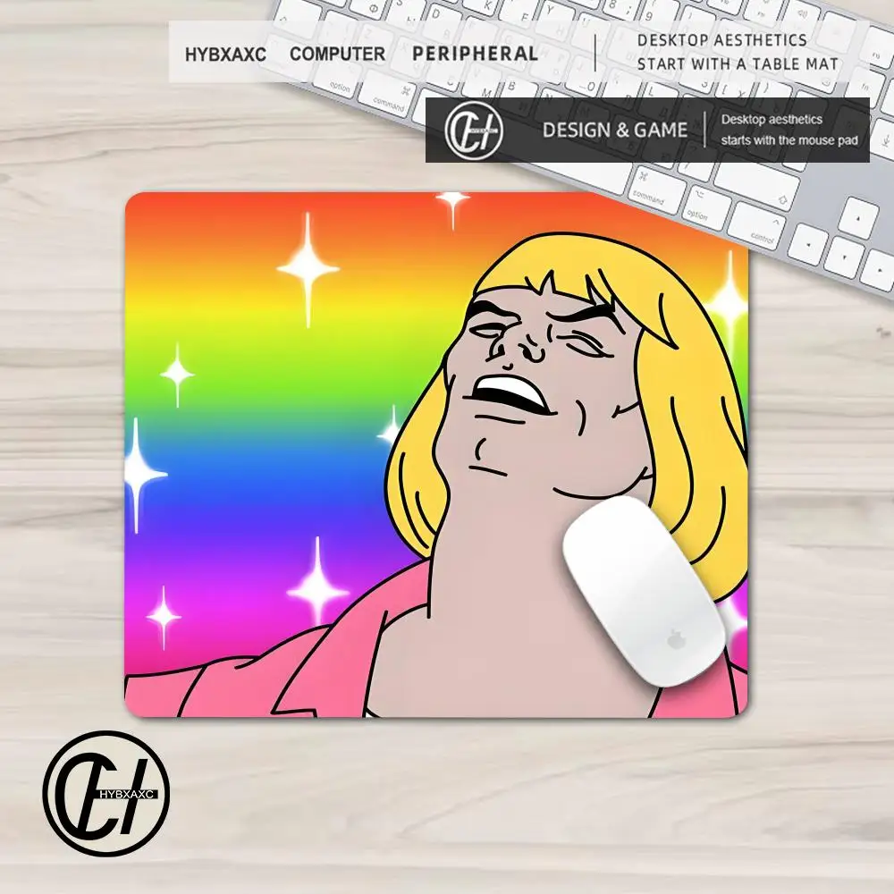 Kawaii Small Mouse Pad 45x40 Mouse Carpet Cute Desk Mat Funny Meme Gaming Accessories Mouse Mat Gamer Surface for Computer Mouse