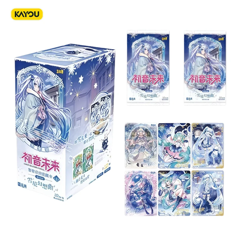 Vintage Collectible Cards - 100% Asli KAYOU Hatsune Miku Trading