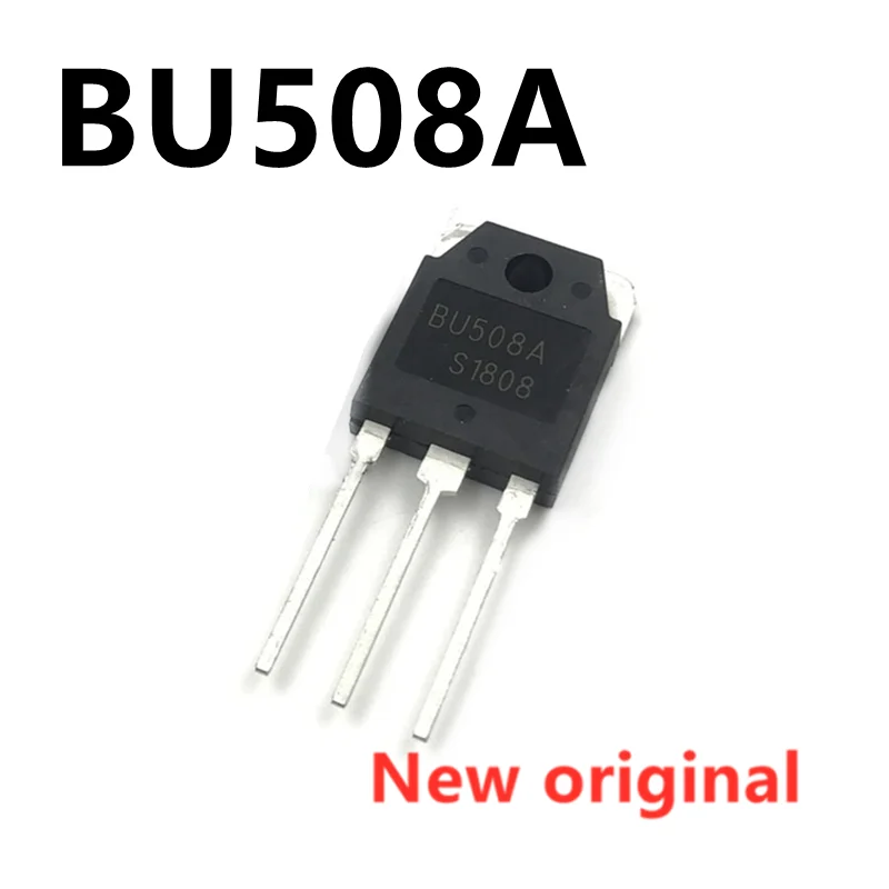 10PCS New original BU508 BU508A TO-3P 8A 700V Power switch transistor